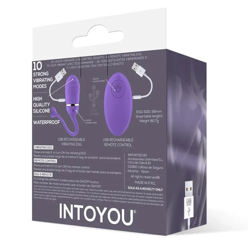 INTOYOU Odise kauko-ohjattava vibramuna