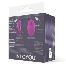 INTOYOU Odise kauko-ohjattava vibramuna, silikoni