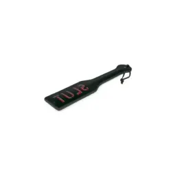 EasyToys Black Leather Paddle - Slut nahkaläpsytin