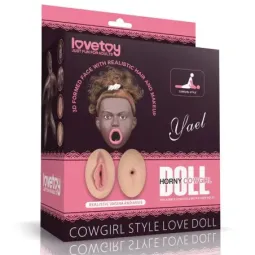 LOVETOY Cowgirl Style puhallettava nukke