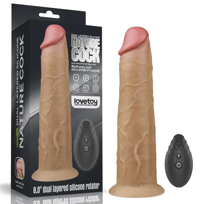LOVETOY Dual Layered Vibe with Rotation 8 vibraattori