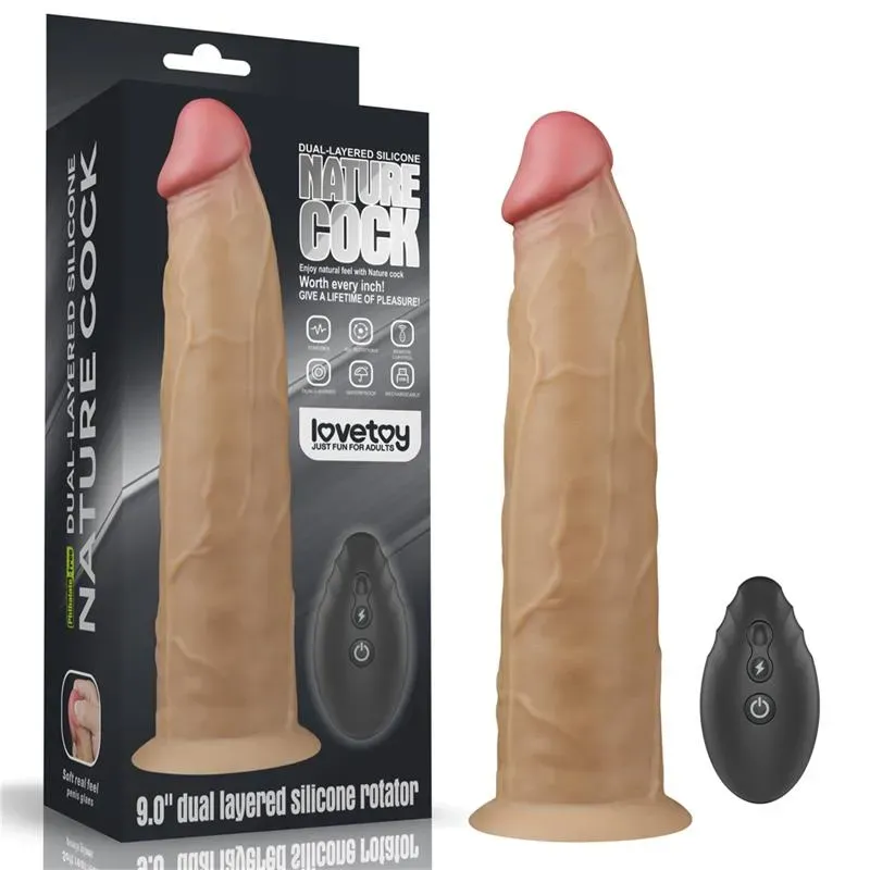 LOVETOY Dual Layered Vibe with Rotation 9 vibraattori
