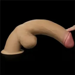 LOVETOY Dual Layered Dildo 12 realistinen dildo