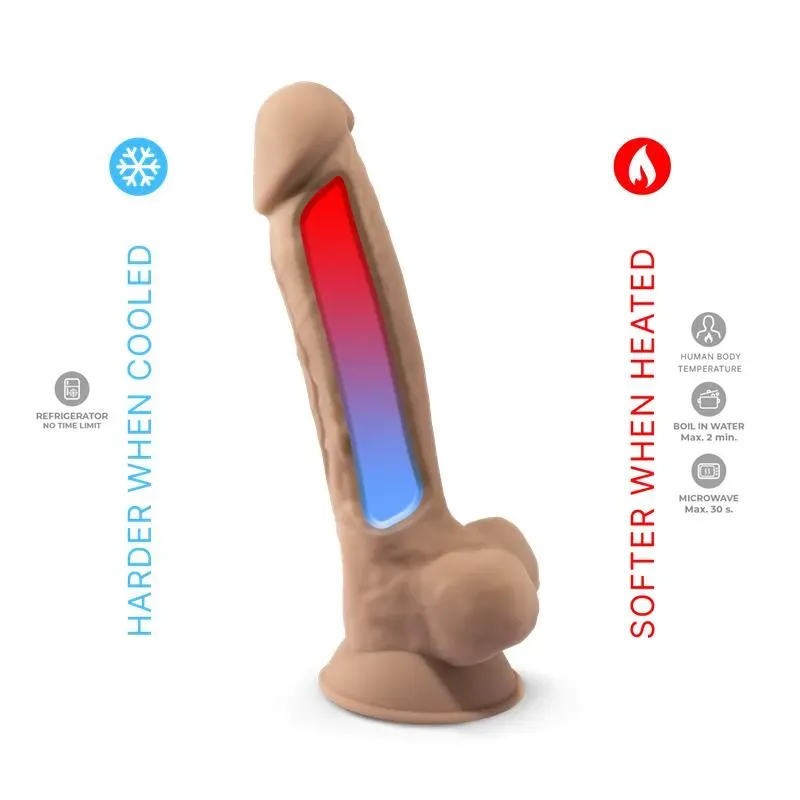 SILEXD Dual Density Mod. 1 realistinen dildo 17,7 cm