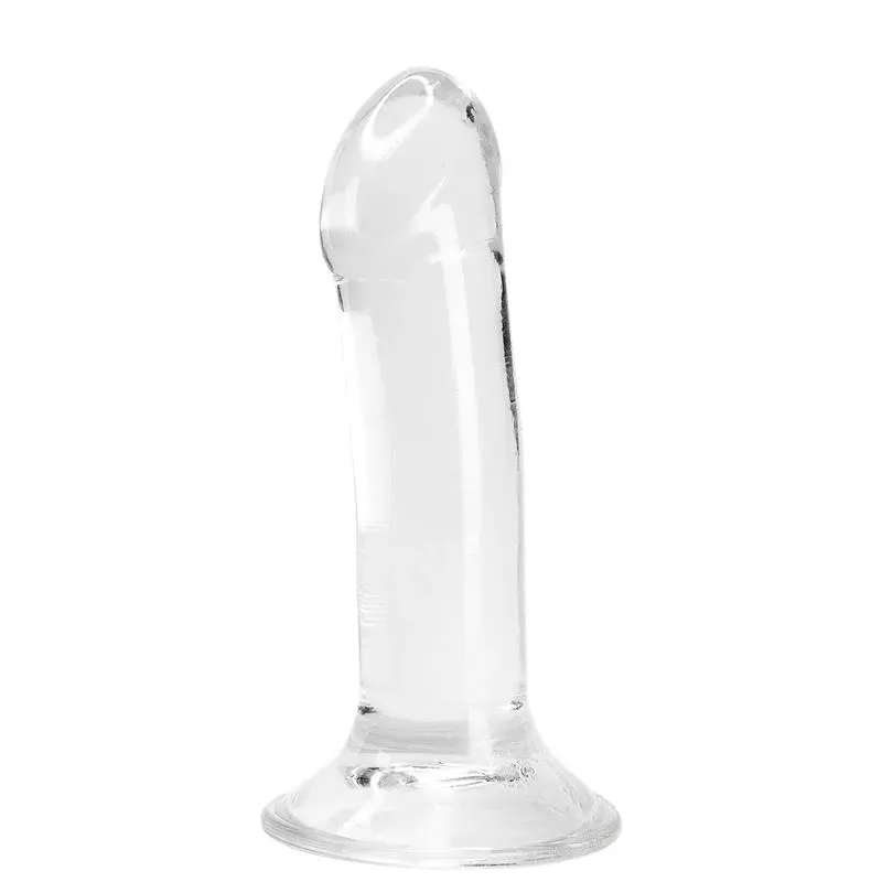 ALIVE Valiant Jelly dildo 16 cm, läpinäkyvä