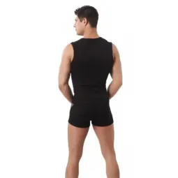 AMORABLE Shorts Fishnet Black verkkoshortsit