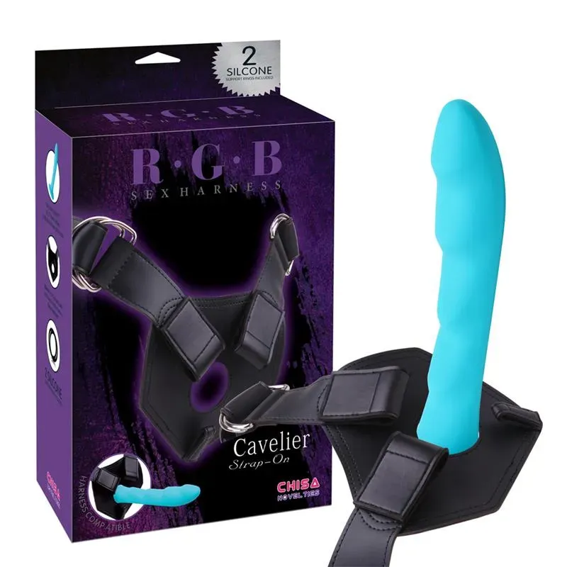 CHISA Harness and Dildo Cavelier strap-on