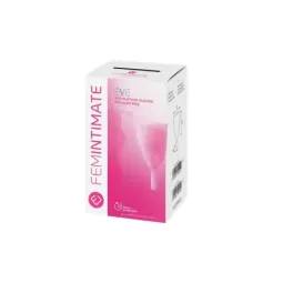 Femintimate Eve kuukuppi koko S, platinasilikoni