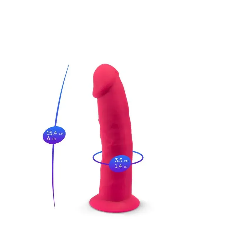 SILEXD Dual Density Mod. 2 dildo 17 cm, pinkki