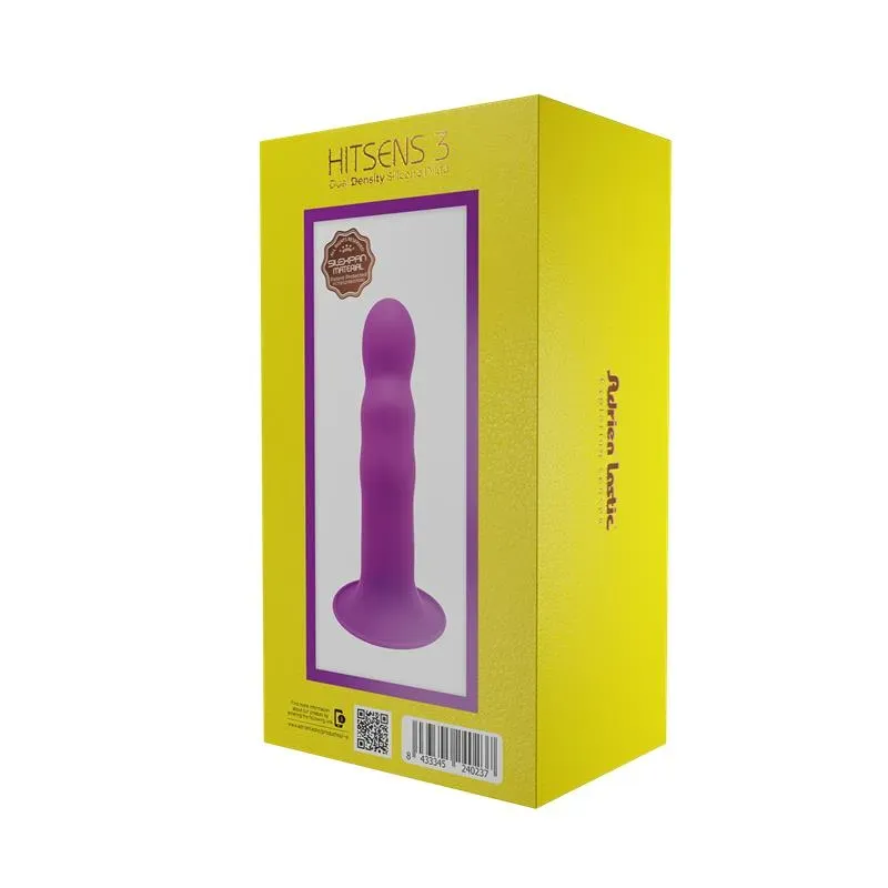 Adrien Lastic Hitsens 3 kahden tiheyden dildo