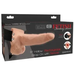Fetish Fantasy strap-on värinällä ja kauko-ohjaimella