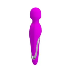 PRETTYLOVE Mortimer USB wand-vibraattori, violetti