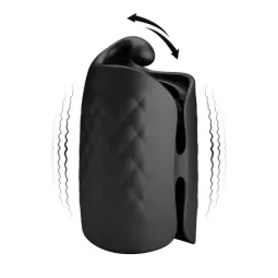 PRETTYLOVE Black Glans Trainer masturbaattori