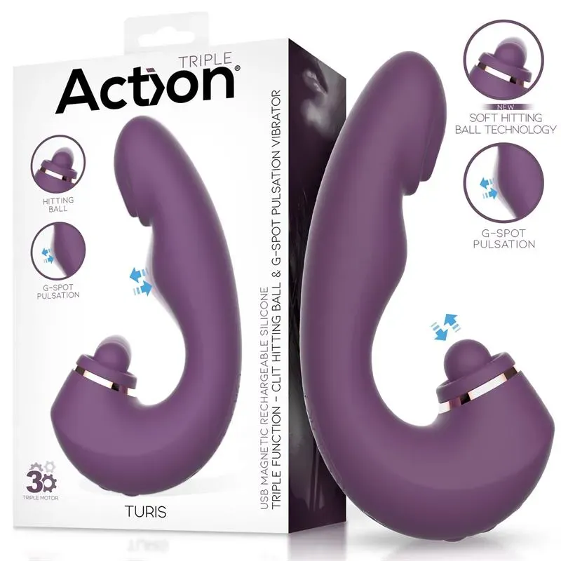 ACTION Turis vibraattori koputtavalla pallolla