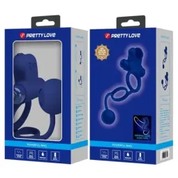PRETTYLOVE Remington värisevä penisrengas