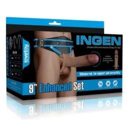 LOVETOY Ingen valjasdildo ontolla dildolla L/XL/2XL