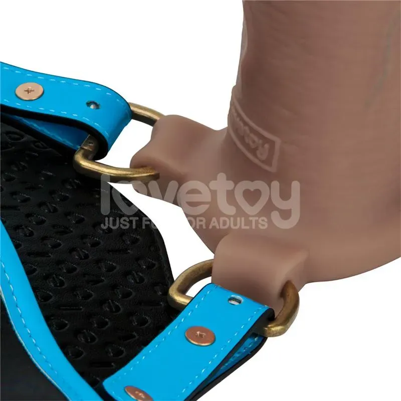 LOVETOY Ingen strap-on ontolla silikonidildolla