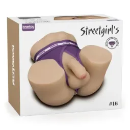 LOVETOY Streetgirls 16 masturbaattori dildolla