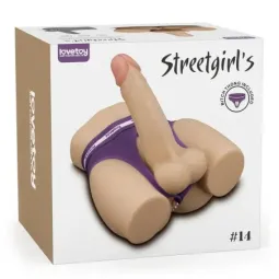 LOVETOY Streetgirls 15 masturbaattori dildolla