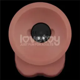 LOVETOY värisevä dildo, kaksitiheys, 23 cm