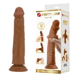 PRETTYLOVE Sharife realistinen dildo 25 cm
