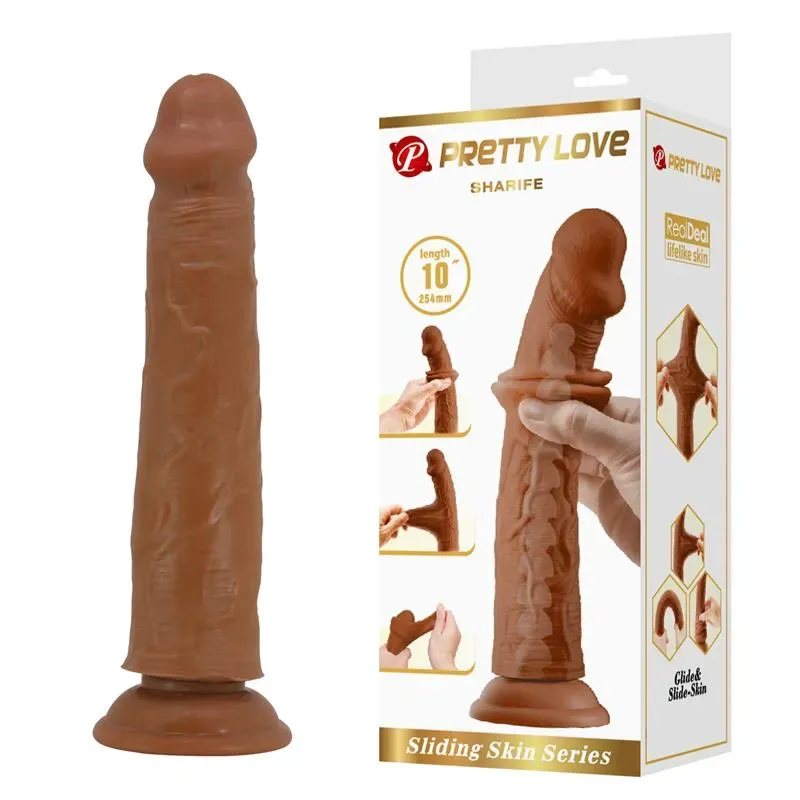 PRETTYLOVE Sharife realistinen dildo 25 cm