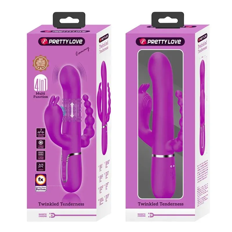 Pretty Love Cammy 4 in 1 rabbitvibraattori
