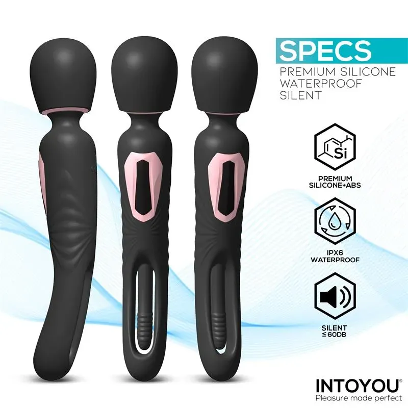 INTOYOU Lexy wand-vibraattori kielellä