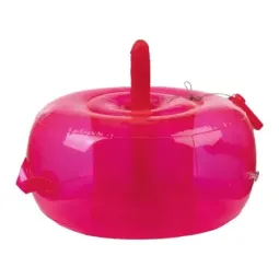 Inflatable Fun puhallettava tyyny värisevällä dildolla
