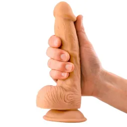 Thom Realistic Dildo with Testicles Flesh 8.3"