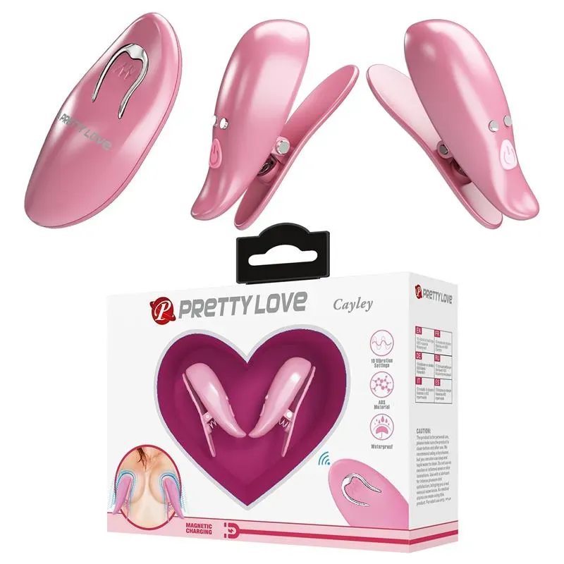 PRETTYLOVE Cailey värisevät nipppupuristimet