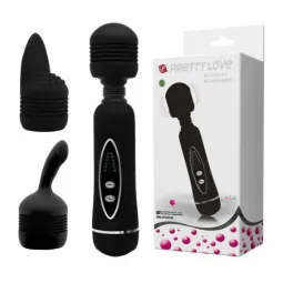 PRETTYLOVE Magic Massager Black hierontasauva