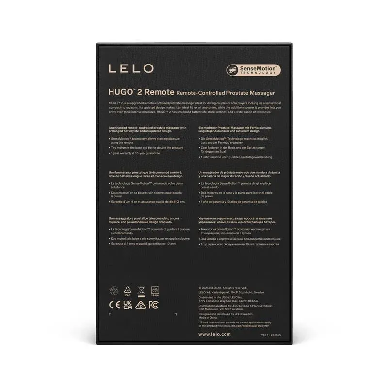 LELO Hugo 2 Remote prostatahieroja