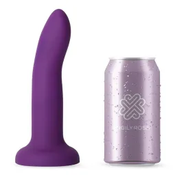 Väriä vaihtava dildo, violetista pinkiksi, 17 cm | Noks.fi